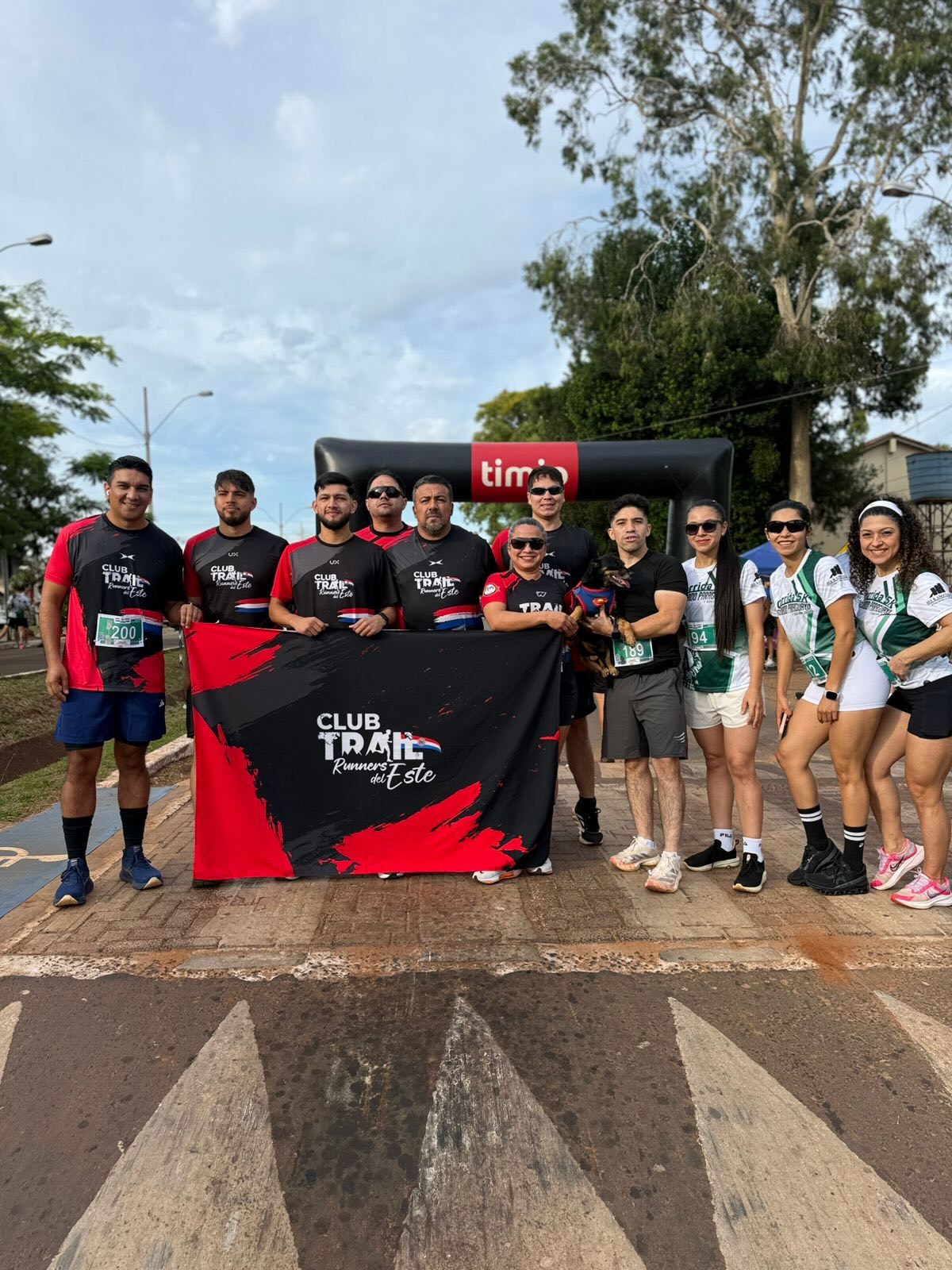 Club Trail Runners del Este — equipo en carrera