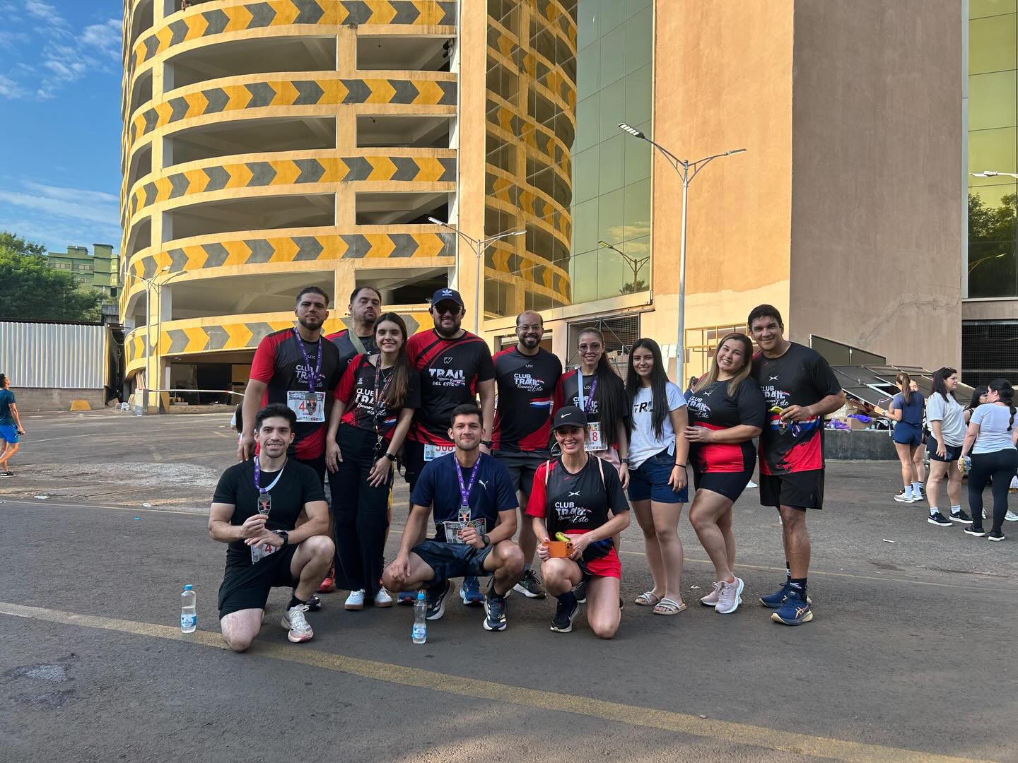 Club Trail Runners del Este — grupo en carrera